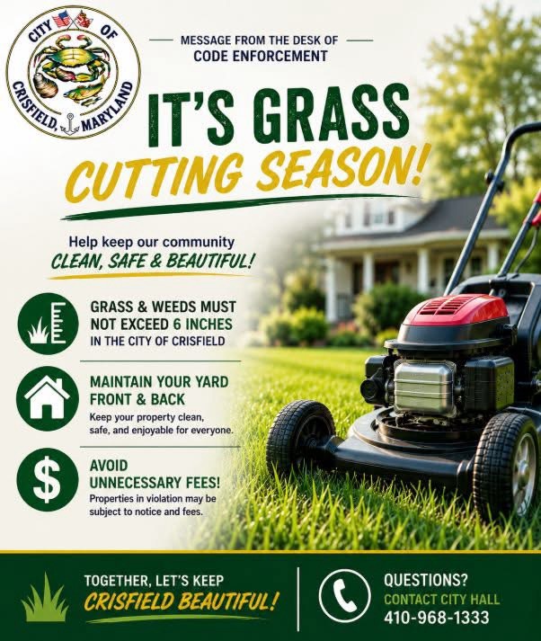 It’s Grass Cutting Time